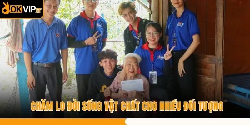 Chăm lo đời sống vật chất cho nhiều đối tượng
